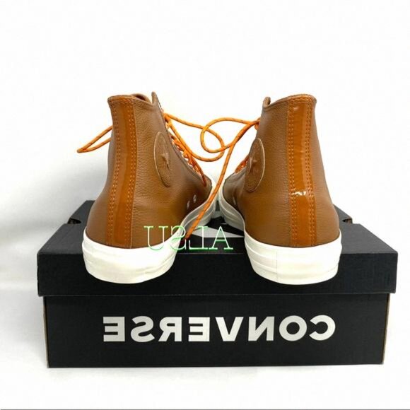 💖MEGA SALE💖Converse Chuck Taylor AS High Leather 163337C Women’s Skate Tan - Picture 10 of 16